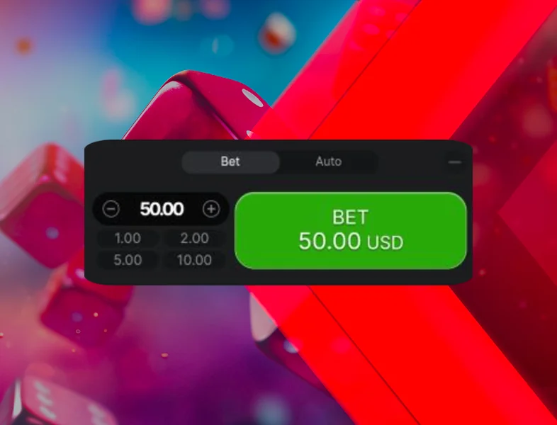 Escolher o valor da primeira aposta