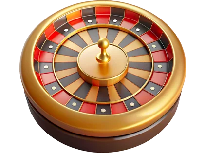 Logotipo da roleta do cassino